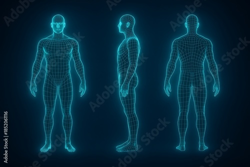 Digital biometric identification and physiological analysis set