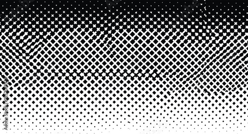 Halftone car silhouette, abstract vehicle design, dotted pattern art, retro automotive texture, black and white gradient, graphic print background