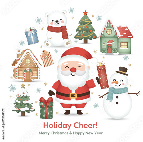 Holiday Cheer Marry Christmas & Happy New Year