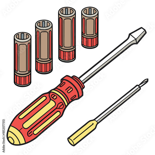 Set of screwdrivers