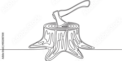 A simple, black and white, continuous-line illustration, often used in vector art for design purposes such as logos, emblems, or icons.