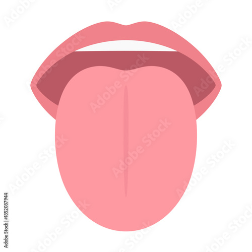 挺舌のイラスト