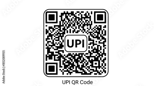 Digital Payment QR Code Financial Technology Mobile Transaction Symbol Modern Fintech