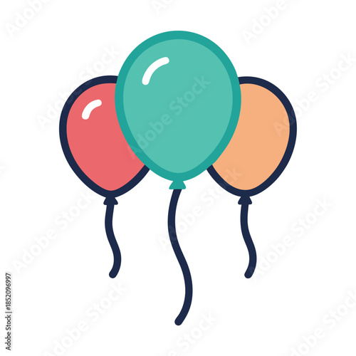 Balloons-icon-vector-design. 