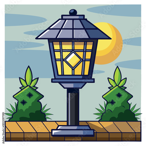 Design-European-style-garden-lamp-for-the-solar 