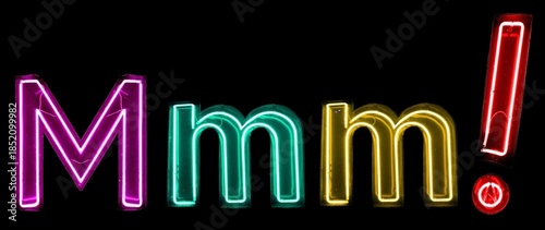 Mmm! néons multicolores