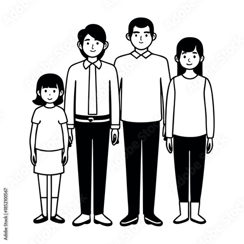 Outline-of-a-family-consisting-of-a-father--mother. 