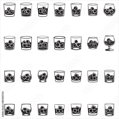 Whiskey Glass Clip Art