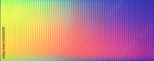 Colorful frosted ribbed glass texture background