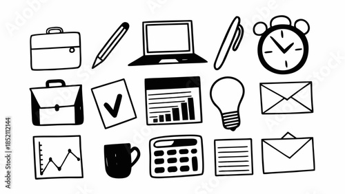 Workplace tools and icons