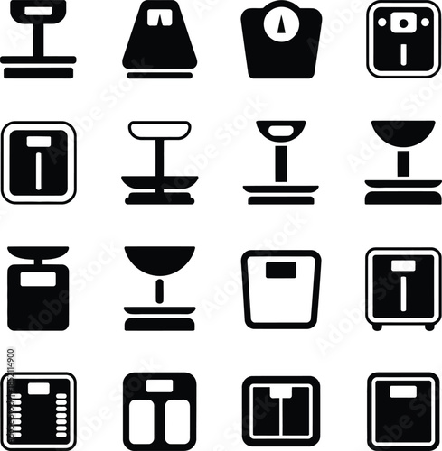 set of household appliances