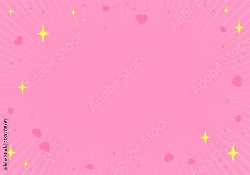 Abstract pink background vector illustration. Abstract pink background. Decoration banner themed Lol surprise doll girlish style. Invitation card template