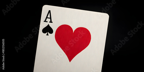 Glowing heart symbol love concept minimalist