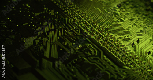 Slika na platnu Mainboard chip