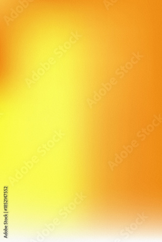 Abstract orange and yellow gradient background with grain texture