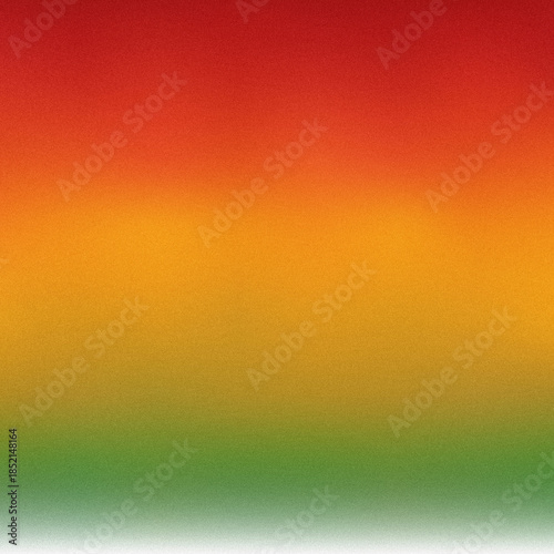 Abstract background gradient texture red orange yellow green noise grain