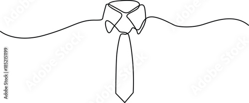 Illustrated guide to tie knot Vector