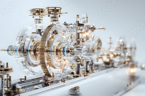 Precision Engineering: Complex Mechanical Linkage System