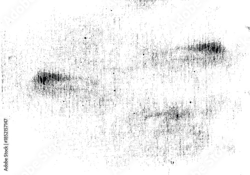 Abstract representation of faint dark smudges or smears across a textured white background suggesting ancient or damaged archival document marks or potential photographic artifacts.