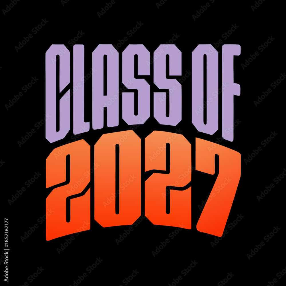 Fototapeta premium Class of 2027