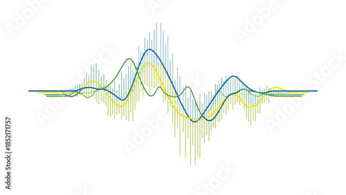 Abstract Waveform Visualization of Sound Data