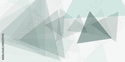 Abstract Geometric Composition in Soft Tones