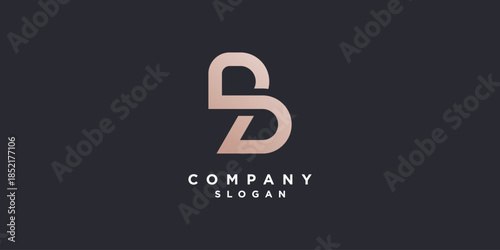 Letter B logo with modern creative style Premium Vector part 5