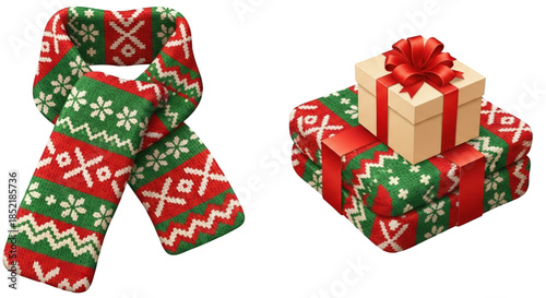 set of pizza labels, Christmas and snowman