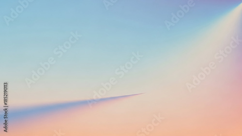 A soft gradient sky with pastel colors creating a serene ambiance at dusk.