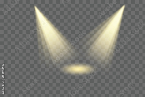 Blurry white object with two pointed extensions isolated on transparent background