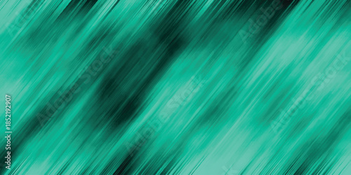 Bright Turquoise Abstract Textured Background with Diagonal Brush Strokes and Soft Gradient green