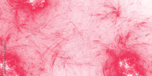 Vibrant Pink and White Abstract Textured Background with Swirling Brush Strokes and Soft Organic Patterns