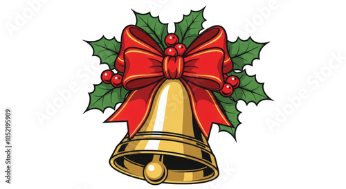 set of pizza labels, Christmas and snowman