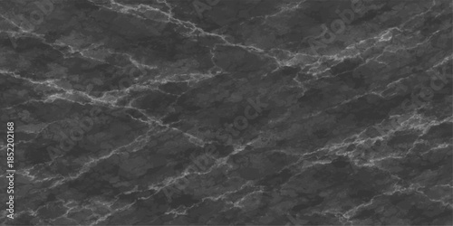 Abstract black and white paper texture background with dark liquid waves and smoke motion reflecting light patterns like a clear blue ocean surface