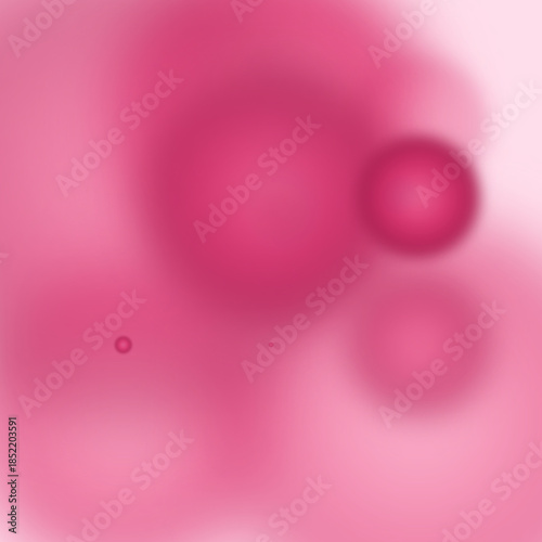 Soft Pink Abstract Blobs