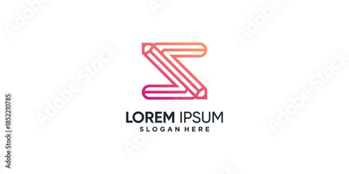 Logo for study with modern creative element concept Premium Vector part 3
