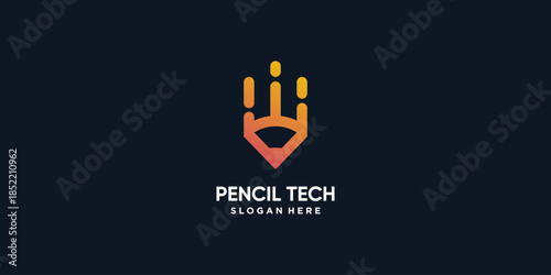 Logo for study with modern creative element concept Premium Vector part 11