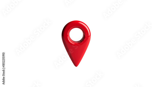 Free Download  location pin with solid red shape - GFXLoad