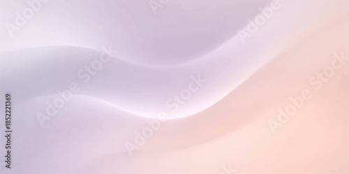 Abstract pink and purple background featuring smooth silk texture with flowing satin waves and soft liquid motion for a light textile backdrop illustration