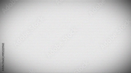 CRT scan lines VHS noise seamless loop animation with vignette effect on white background. 4K animated noise overlay for CRT effects, retro video editing, old film texture, and vintage motion graphic.