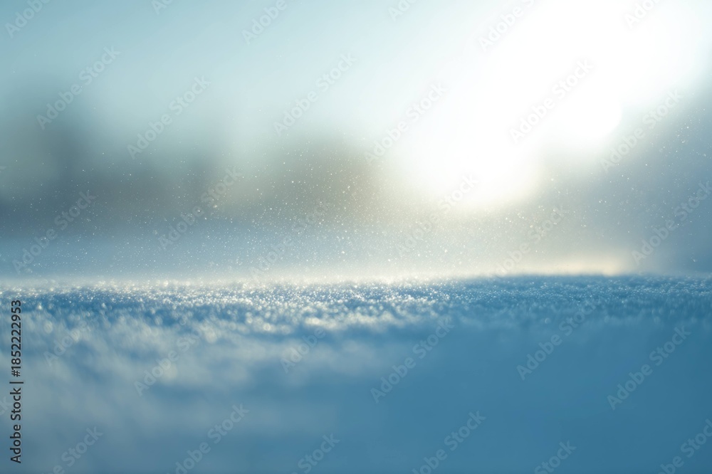 Fototapeta premium Abstract Winter Background with Snow Texture