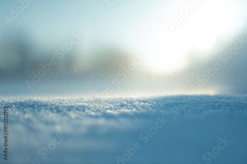Abstract Winter Background with Snow Texture