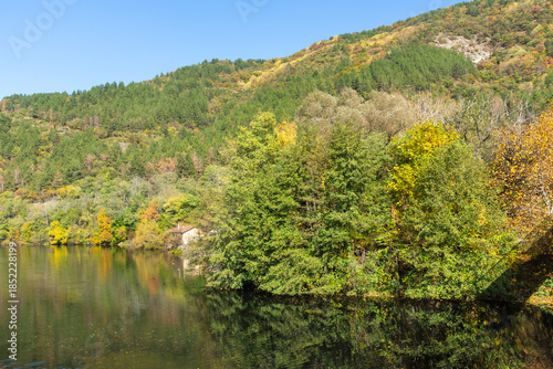 Wallpaper Mural Landscape of Iskar River, passing near Lake Pancharevo,  Bulgaria Torontodigital.ca