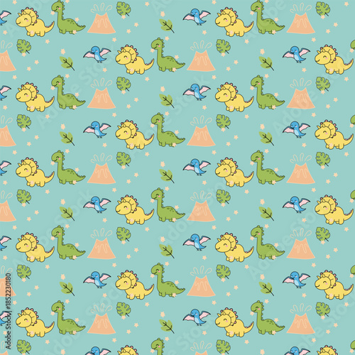 Cute Dinosaur Pattern