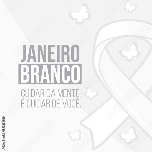 This January White Campaign art kit was created to promote mental health awareness and emotional well-being. Social media posts, printed materials, educational campaigns, schools, clinics, therapy off