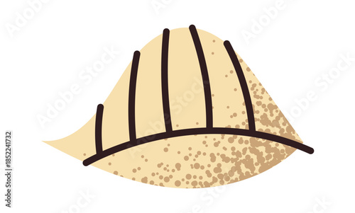 Noodles form sample food sticker