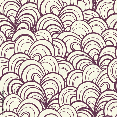 Seamless floral pattern based on traditional folk art ornaments. Colorful flowers on color background. Scandinavian style. Sweden nordic style. Vector illustration. Simple minimalistic pattern.