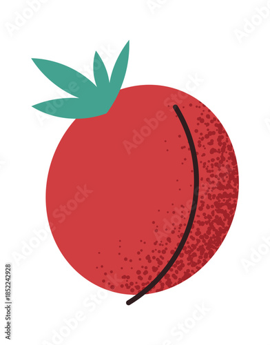 Whole red cherry tomato ingredient