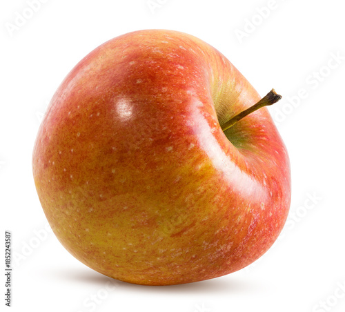 Red apple isolated on white background