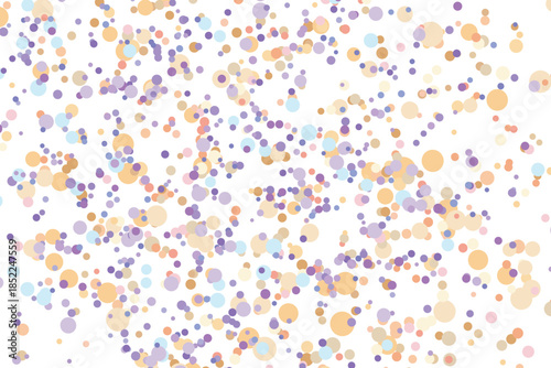 Light multicolor background, colorful vector texture with circles. Splash effect banner. Glitter silver dot abstract illustration with blurred drops of rain. Pattern for web page, banner,poster, card.